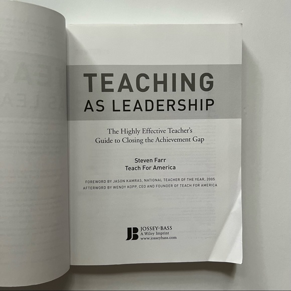 Teaching as Leadership Paperback Book The Highly Effective Teacher's Guide - Picture 4 of 9